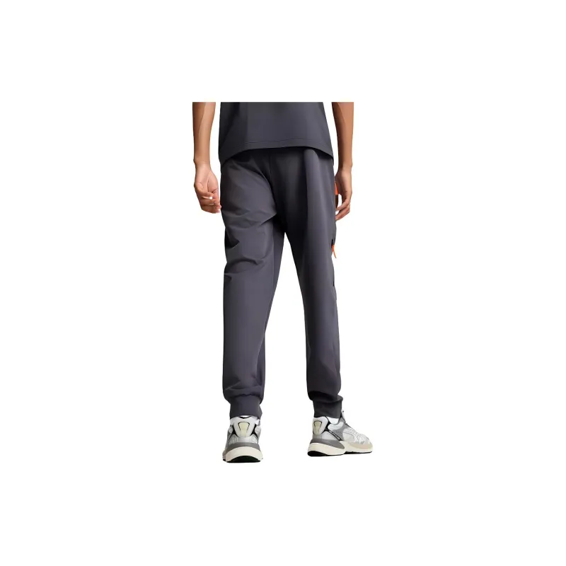 PUMA PUMATECH Knitted Sports Pants Men's Dark Gray-4
