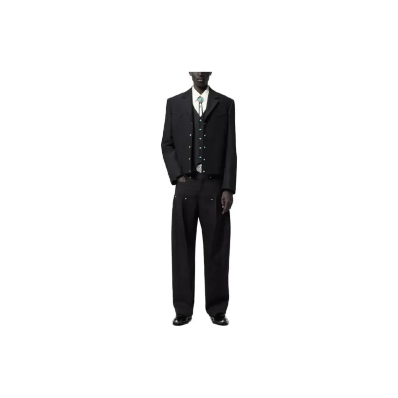 LOUIS VUITTON Western Cut Wool Jacket-1