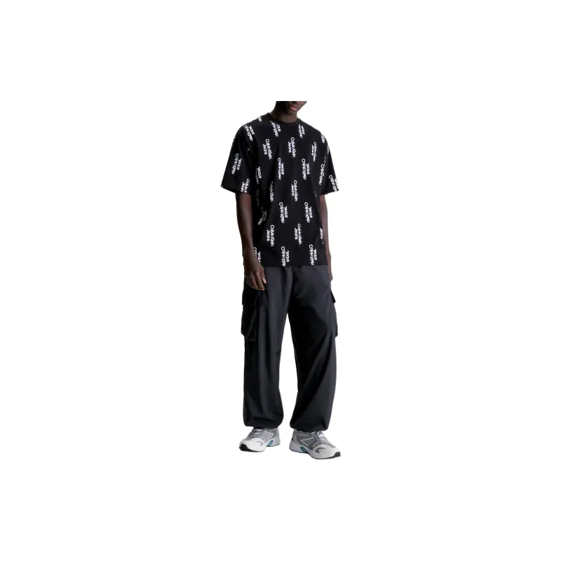 Calvin Klein Logo print Cotton T shirt-1