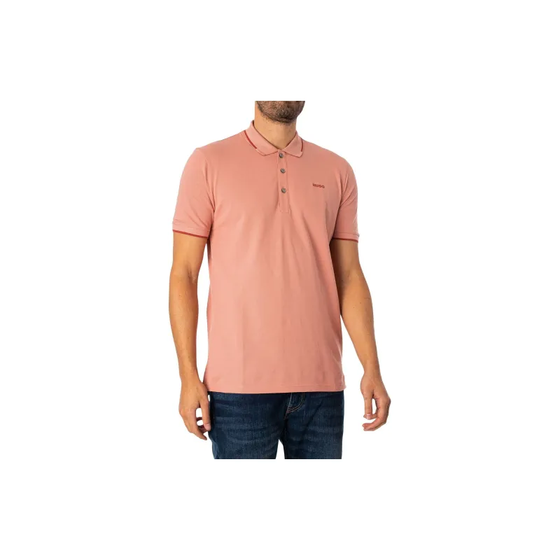 HUGO BOSS Polo Shirt Men's Light Pink-1
