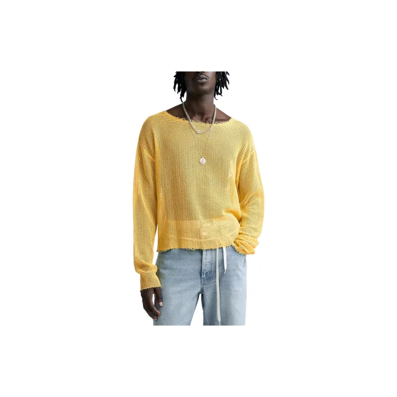 ZARA x Two Jeys SS24 Knitwear Men's Yellow-2