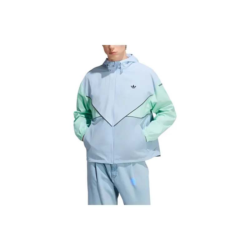 Adidas Originals Jackets Men Pink/Blue-4