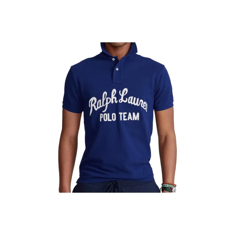 Polo Ralph Lauren SS23 Polo Shirt Men's Marine Blue-1