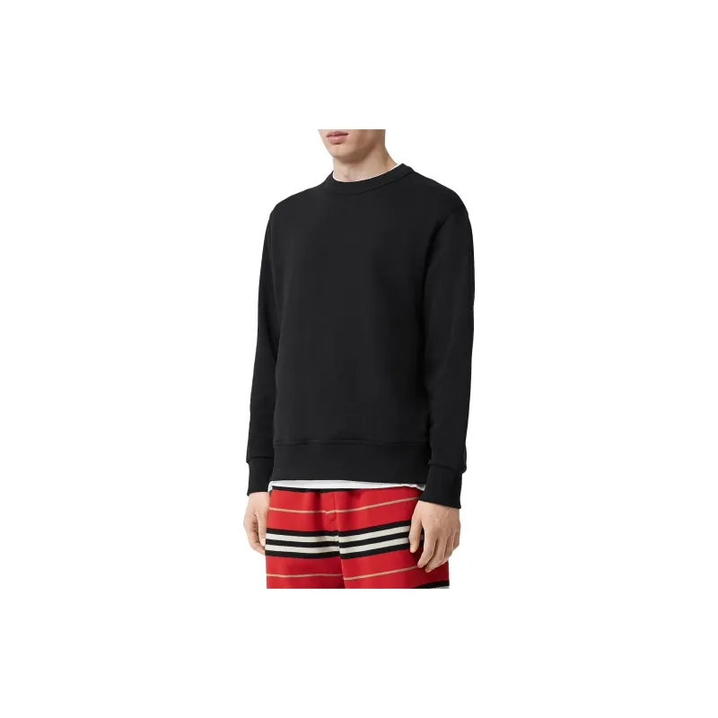 Burberry Sweatshirts Men Black-5