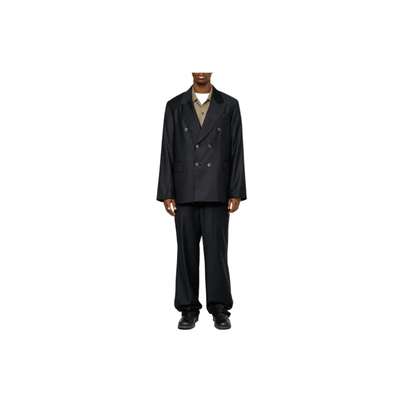 Stussy X Our Legacy Work Shop Unconstructed Double Breasted Blazer-2