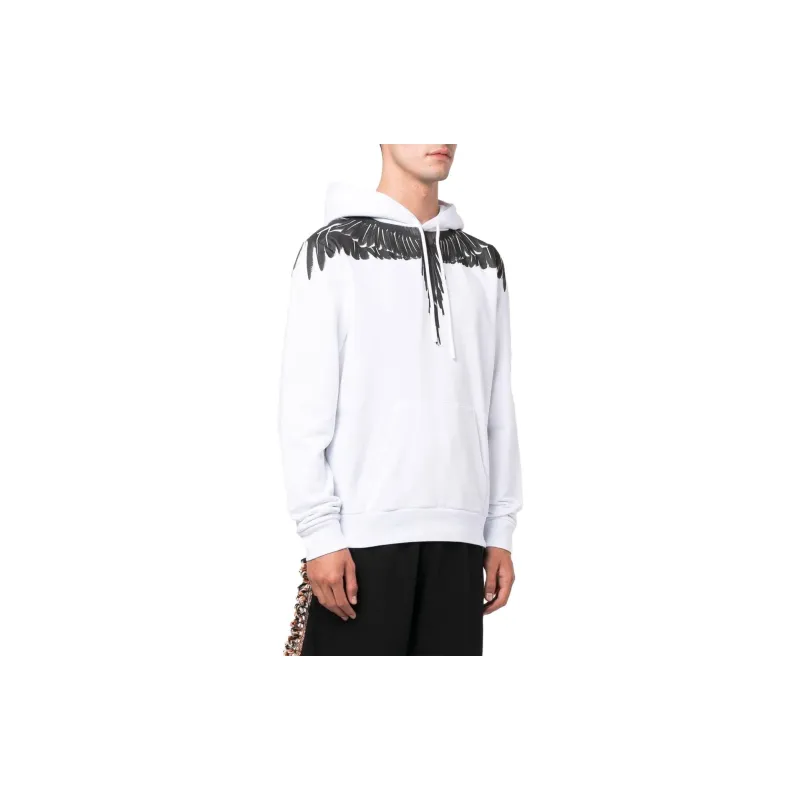 Marcelo Burlon Logo print Pullover Hoodie-3