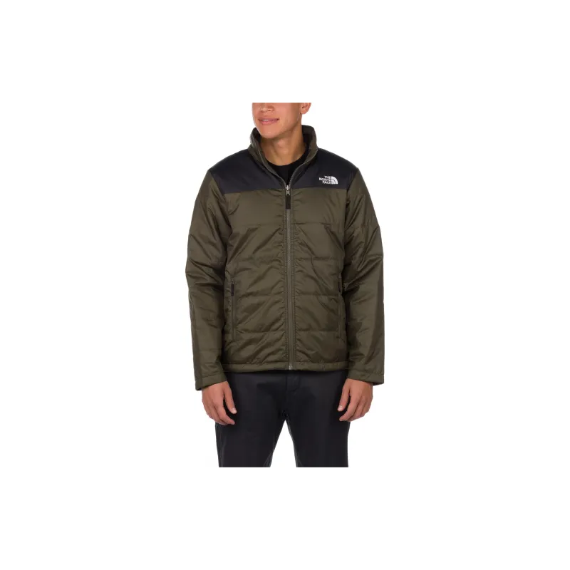 THE NORTH FACE Outdoor Hiking Waterproof And Warm Windbreaker Jacket Men's New Gray Green-2