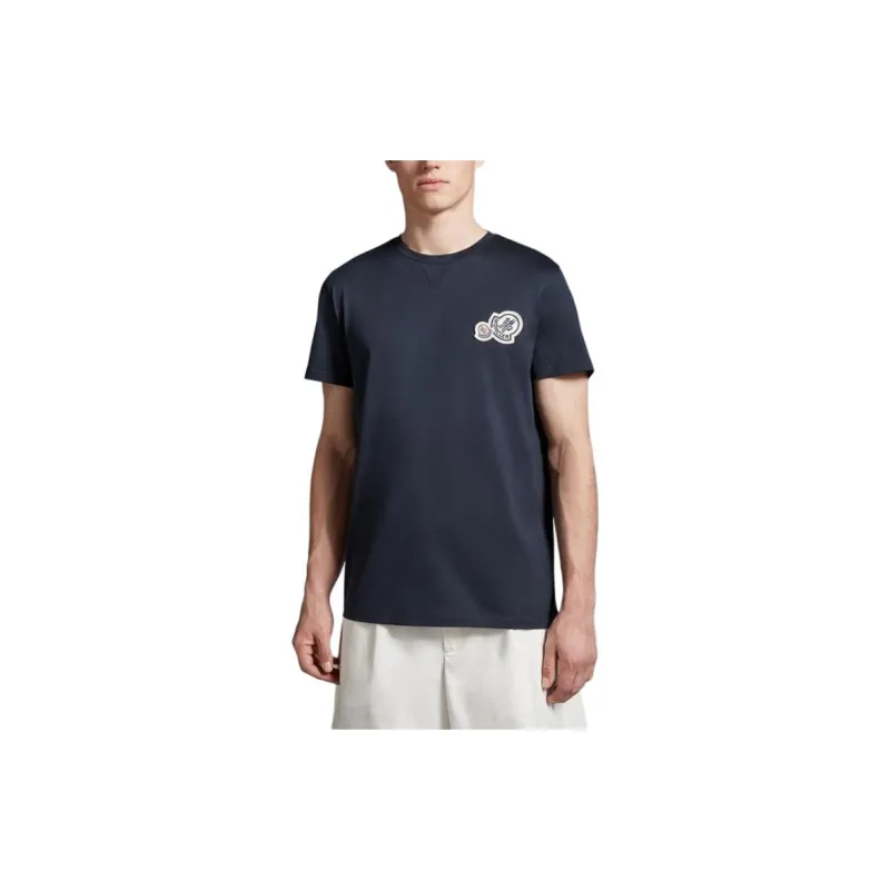 Moncler SS24 T Shirt Men's Dark Blue-1