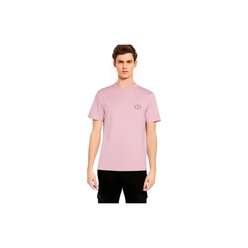 DIOR T Shirts Men Pink-3