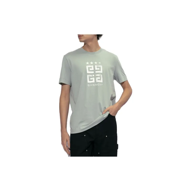 Givenchy 4G print Cotton T shirt-1