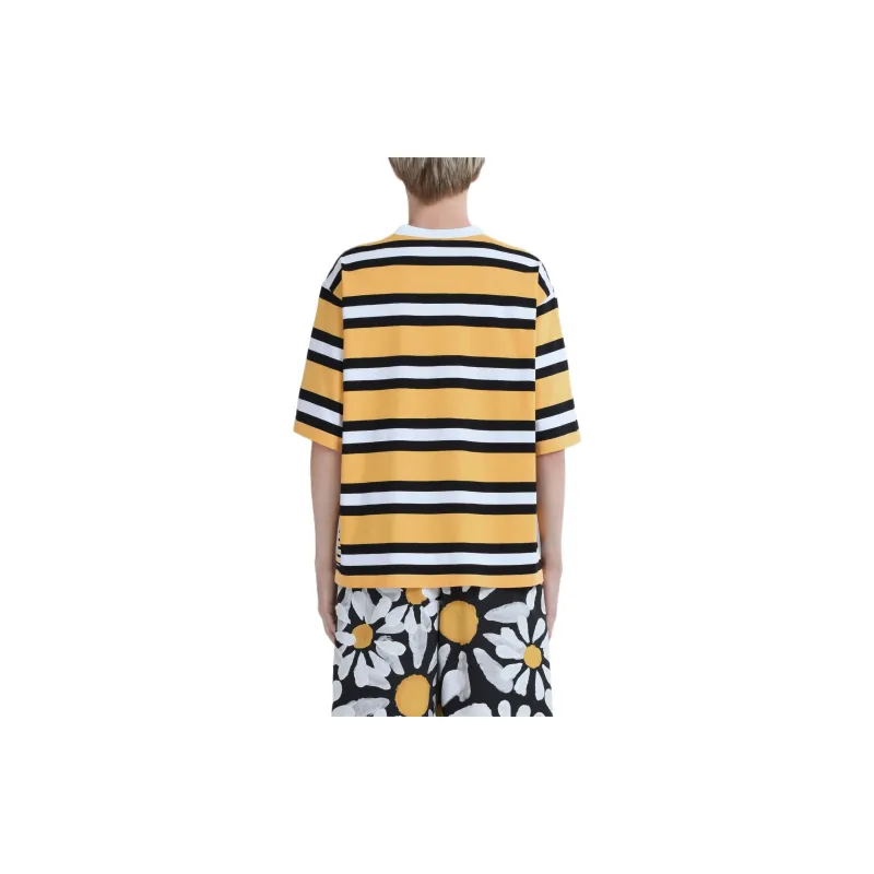 MARNI Striped Crewneck T-Shirt-2