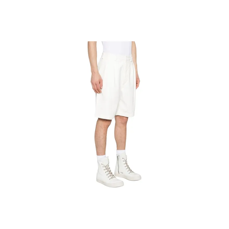 Sunflower Pleated Twill Shorts-3