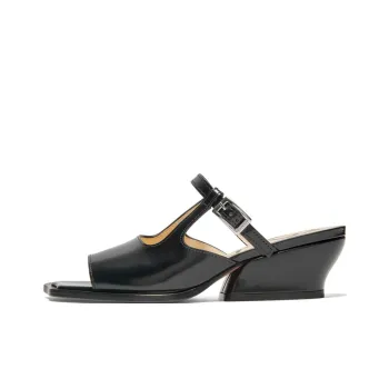 LOEWE Slide Slippers 4.5cm Women's Black