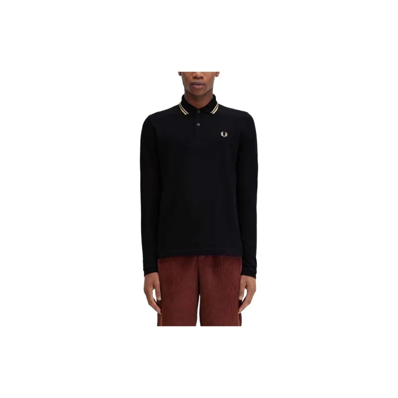 FRED PERRY Polo Shirt Unisex Black-2