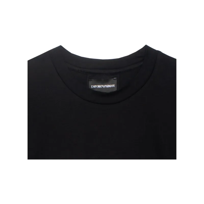 EMPORIO ARMANI Logo Printed Crewneck T Shirt-8