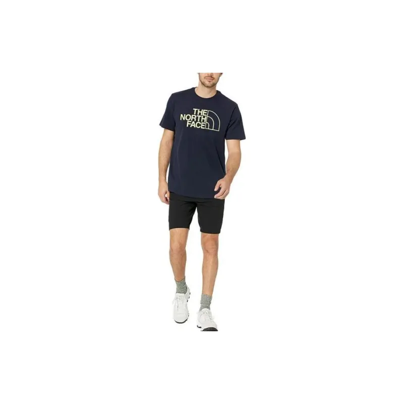 THE NORTH FACE T Shirts Men Marine Blue Green Logo-2