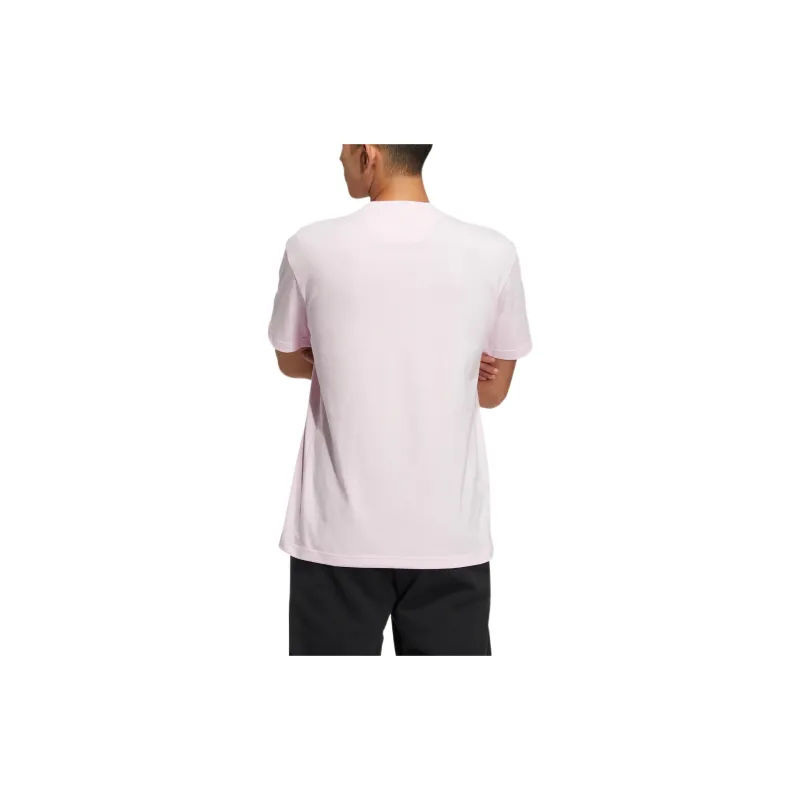 Adidas Neo T Shirt Unisex Clear Pink-2