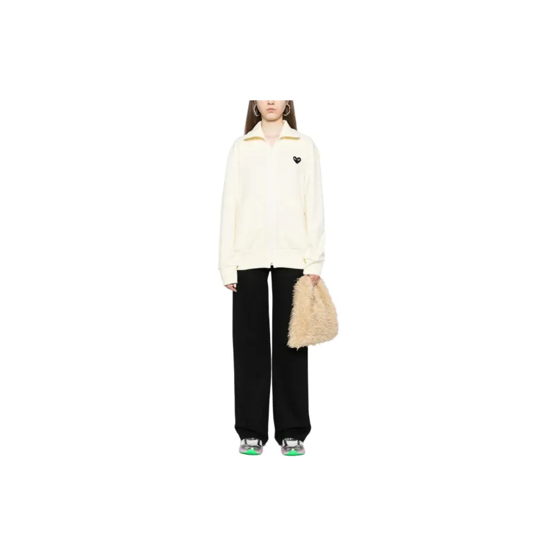 CDG Play Jackets & Coats Unisex Ecru-2