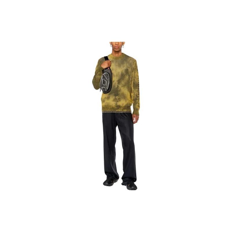 DIESEL Sweaters Men Lemon Yellow-3