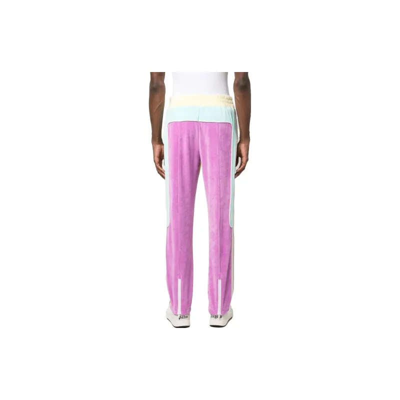 PALM ANGELS Knitted Sweatpants Men Multicolor-4
