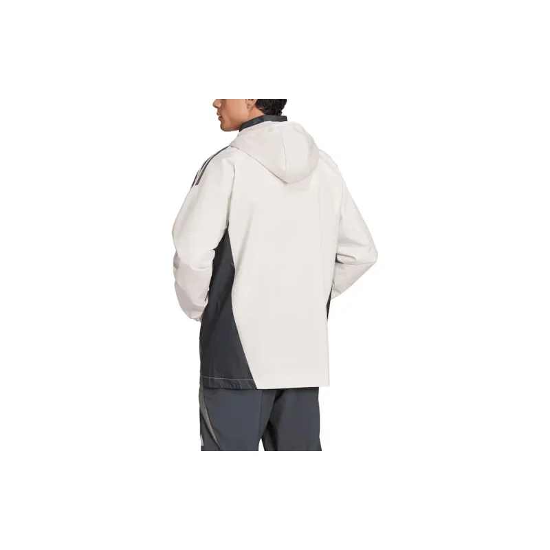 Adidas Real Madrid Retro Jackets & Coats Unisex Milk White-3