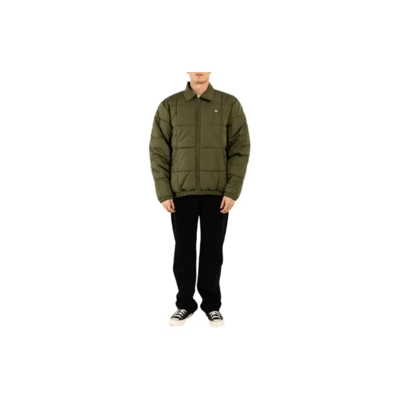 Dickies Eisenhower Logo Patch Puffer Jacket-2