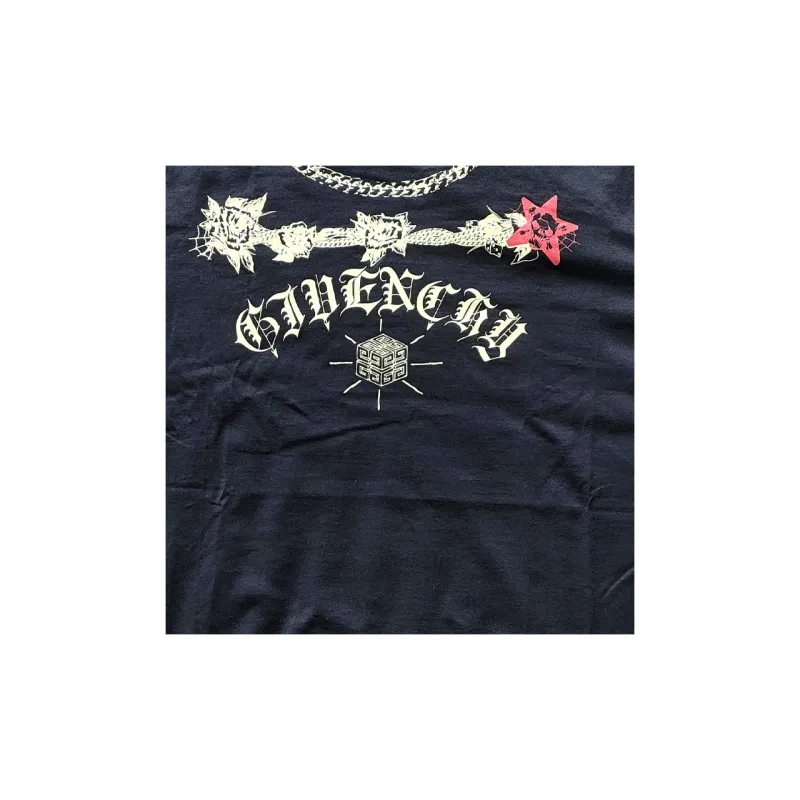 Givenchy Chain Scorpion Cotton T shirt-5
