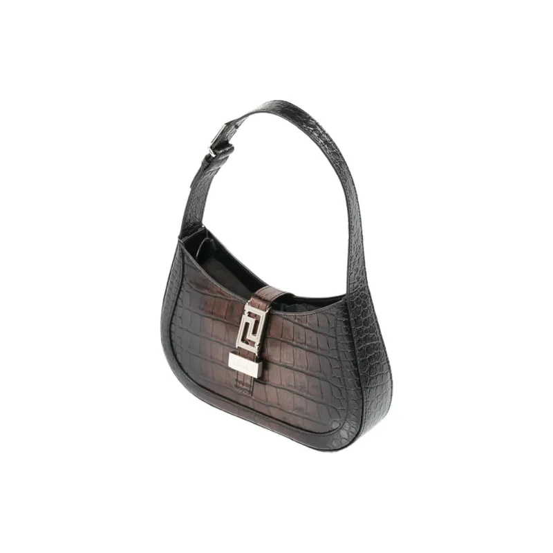 FANSIZHE Calfskin One Shoulder Handbag Small Size Women's Soil Tone-1