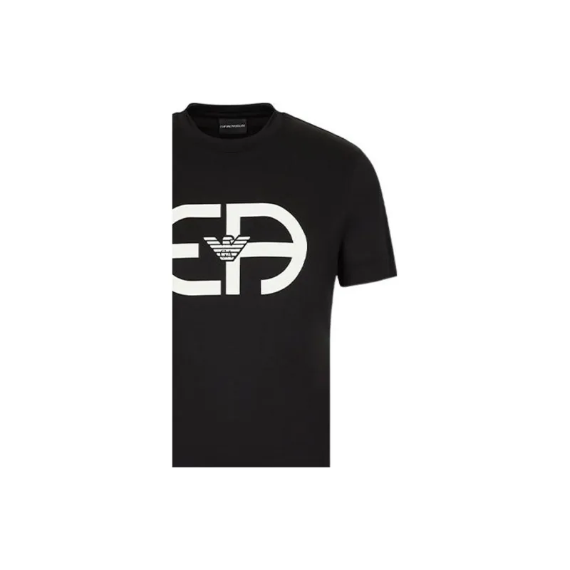 EMPORIO ARMANI SS22 T Shirt Men's Black-4