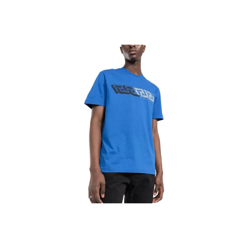 VERSACE T Shirts Men Blue-3