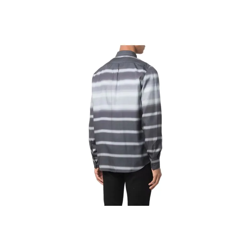 DIESEL Shirts Men Gray-2