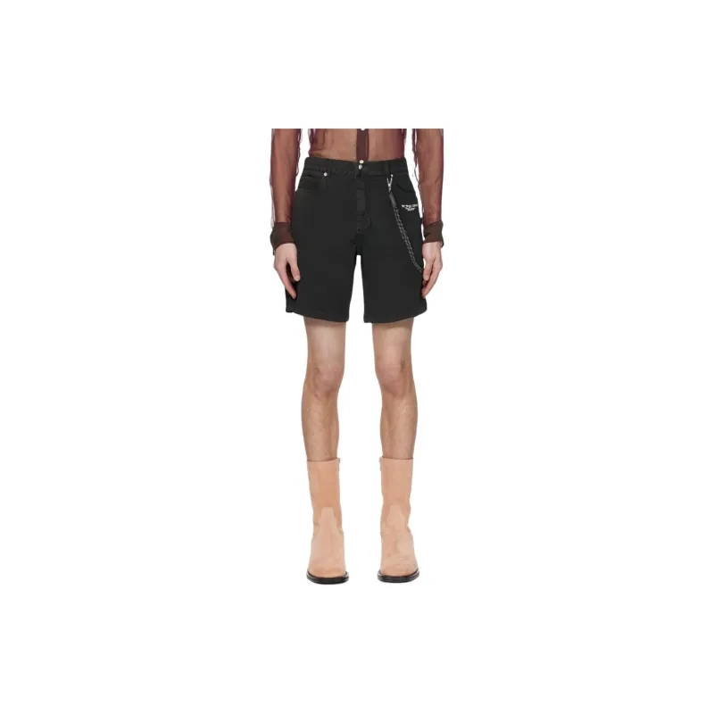 GXG Denim Shorts Men Black-2