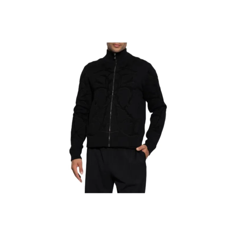VERSACE Long Sleeved Zipped Cardigan-2