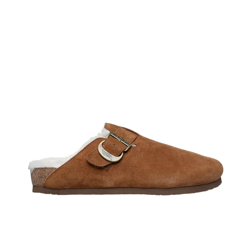 Skechers Arch Fit Slip Resistant Wrap toe Slippers Women's Brown-1