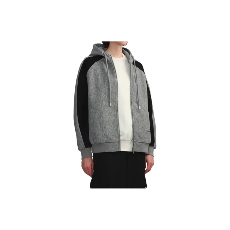 FIVE CM Logo embroidered Cotton Hooded Jacket-7