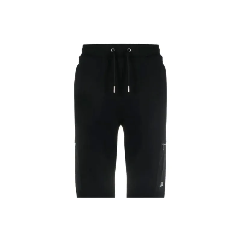 KARL LAGERFELD Logo-patch Cotton Track Pants-5