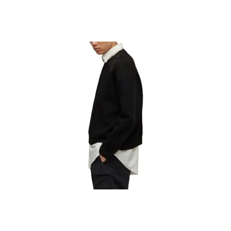 Y 3 Ribbed knit Panelled Jumper-3