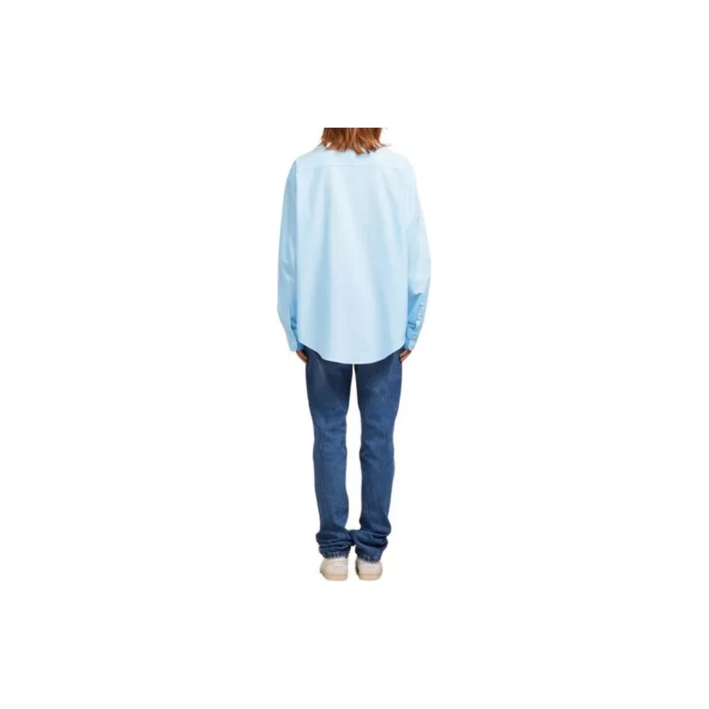 AMIPARIS Logo embroidered Poplin Shirt-2