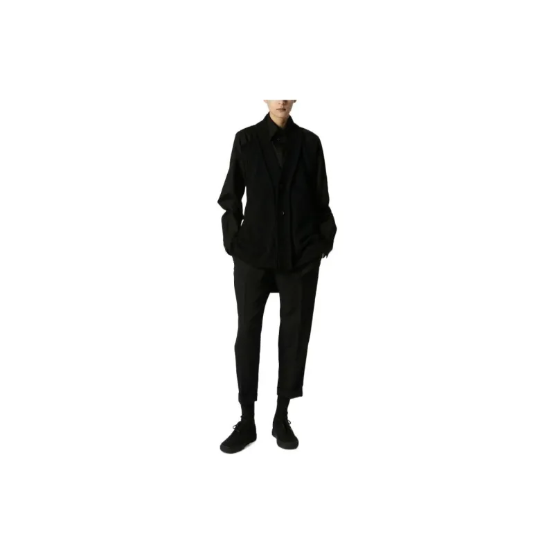 Yohji Yamamoto Cardigan effect Long sleeved Shirt-2