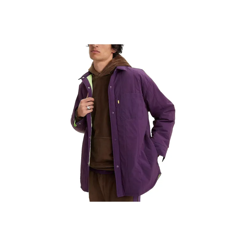 Levis Jackets Men Purple-4