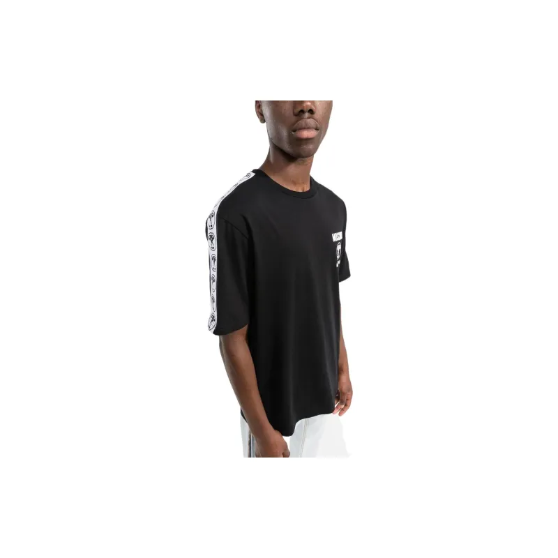 MOSCHINO Logo Printed Crewneck T Shirt-3