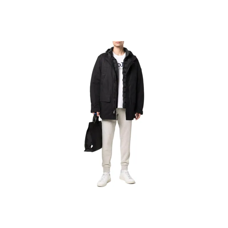 Polo Ralph Lauren FW24 Parka Coats Men's Black-1