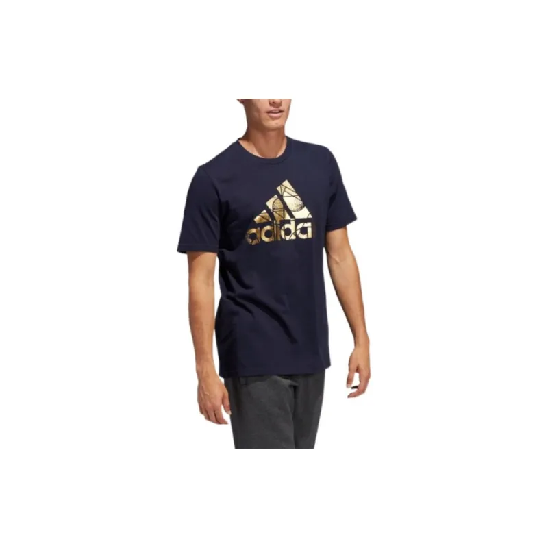 Adidas T Shirts Men Dark Blue-3