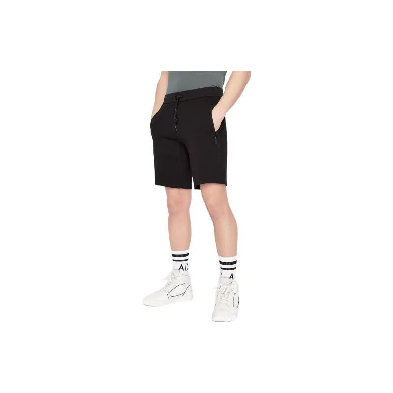 ARMANI EXCHANGE Drawstring Track Shorts-4