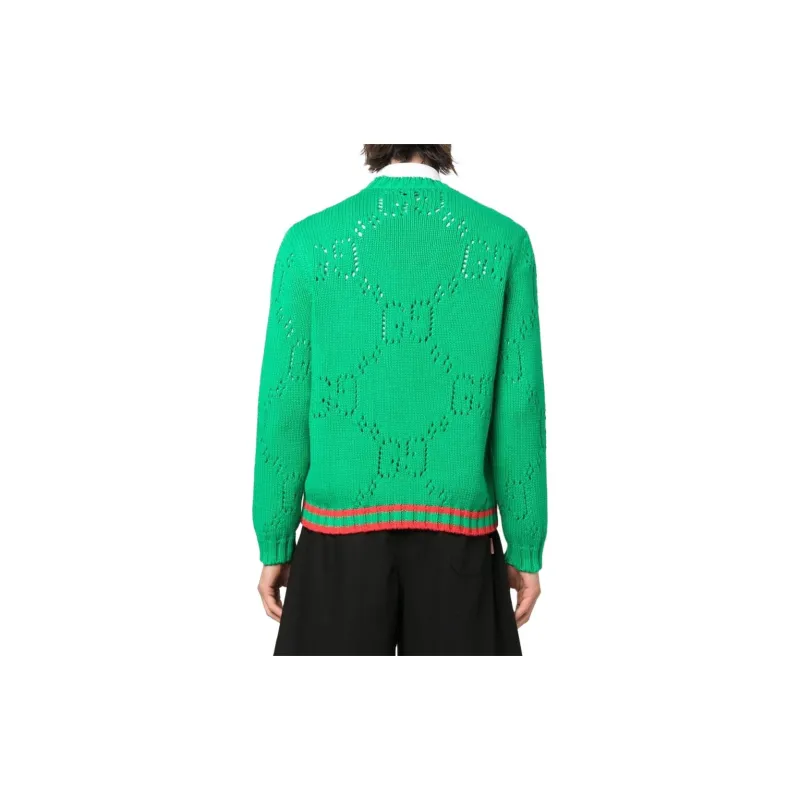 GUCCI Sweaters Men Green-2