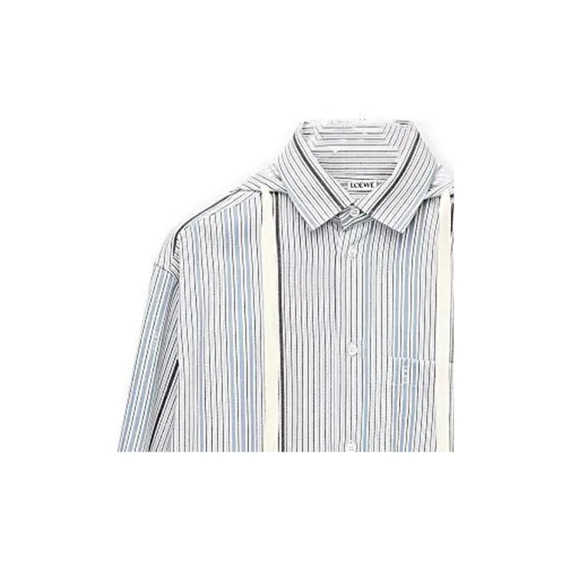 LOEWE Jacquard Hooded Shirt-4