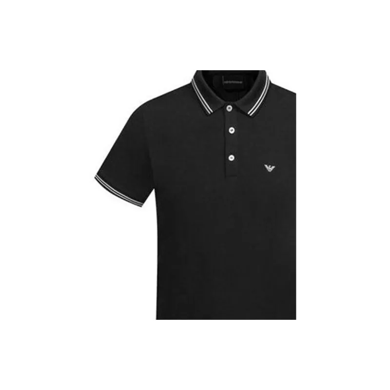 EMPORIO ARMANI Polo Shirt Men's Black-5