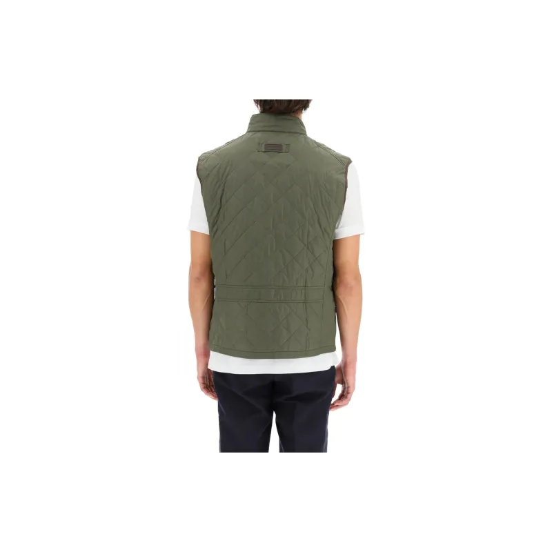 BARBOUR Vests Men Army Green-2