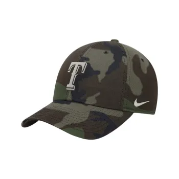 Nike Cotton Baseball Caps Men's Green Camouflage