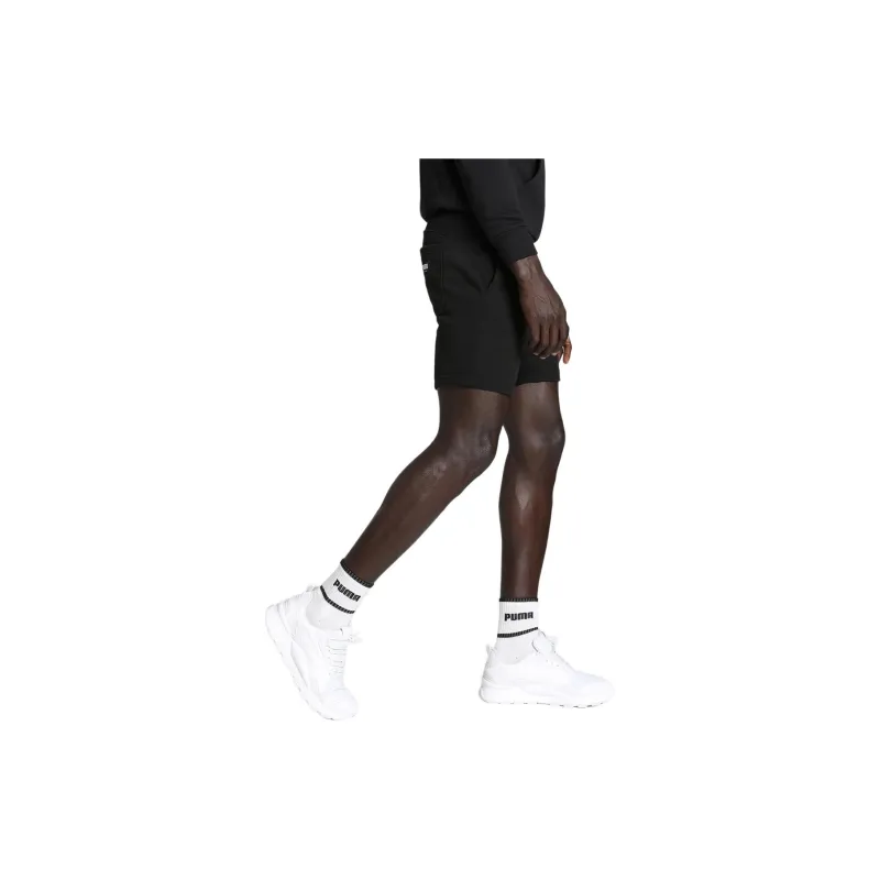 PUMA Casual Shorts Men Black-4